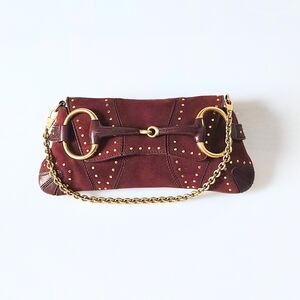 Gucci Horsebit Tom Ford Era Suede Studded
